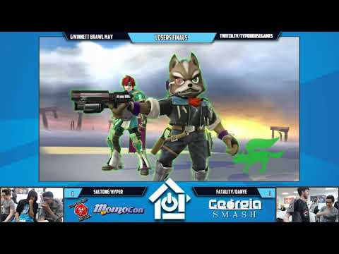 Gwinnett Brawl May - SaltOne/Hyper vs Fatality/Danye - Smash 4 Doubles Losers Finals