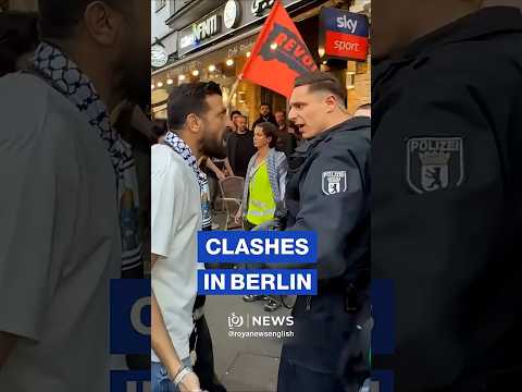 🇵🇸 🇩🇪 Clashes erupt between German police and pro-Palestine protesters