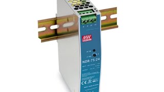 Mean Well NDR-75-24 Zdroj na DIN 75W 24V
