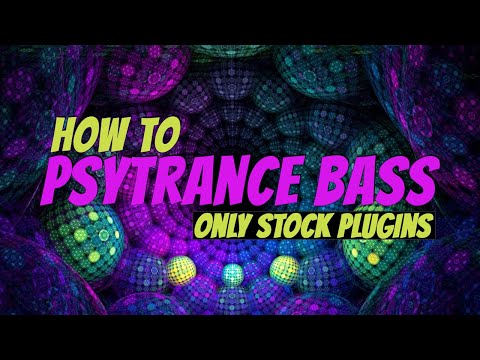 PSYTRANCE BASS With Stock Plugins Only | FL Studio Tutorial