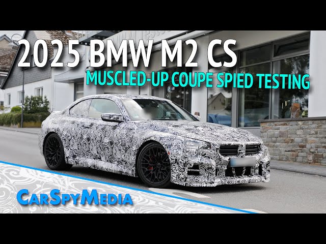 2025 BMW M2 CS spied at the 'Ring