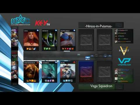 NiP vs Vega - Game 2 (Nanyang Championships 2015 - EU Playoffs)