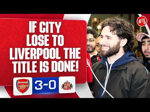 If City LOSE To Liverpool The Title Is DONE! (Christian) | Arsenal 3-0 Sunderland