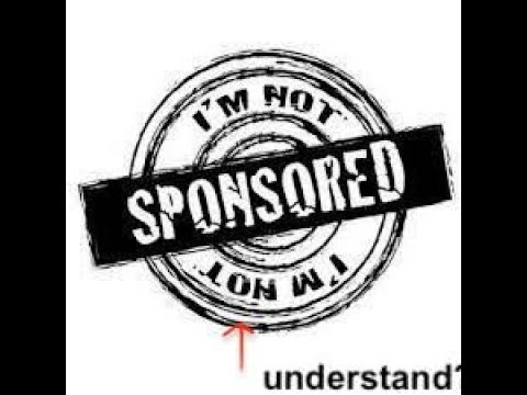 This video isn't sponsored, or is it?