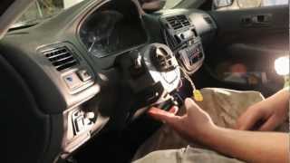 How to Remove Combination Switch: Honda Civic