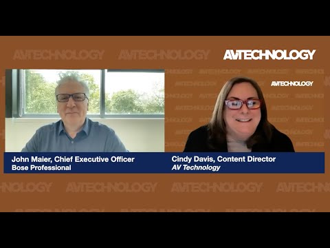 An In-Depth Interview with New Bose Professional CEO, John Maier