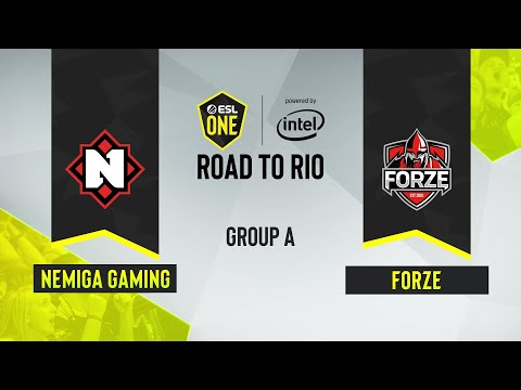CS:GO - forZe vs. Nemiga Gaming [Mirage] Map 2 - ESL One Road to Rio - Group A - CIS