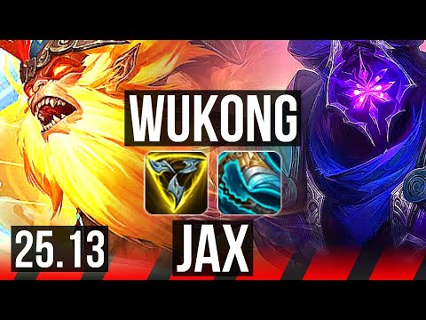 WUKONG vs JAX (TOP) | 6/2/8, 800+ games | KR Master | 25.13