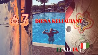 3-4 diena keliaujant Italijoj🇮🇹🍕| baseinas, triukai, maistas