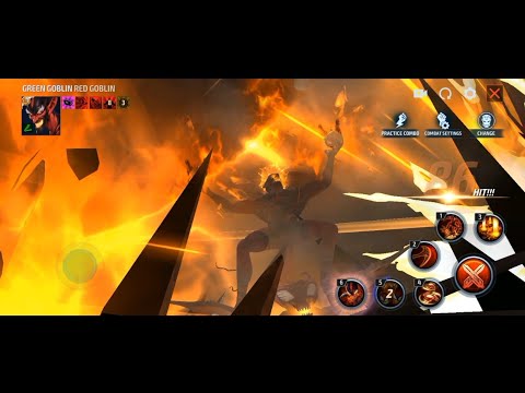 Green Goblin in Red Goblin suit skills preview | Marvel Future Fight