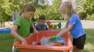 Large Red Sensory Table video thumbnail 1