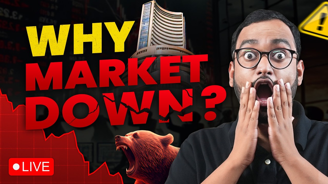 🔴Why Nifty Down Today ? | 19 Feb | Investographer