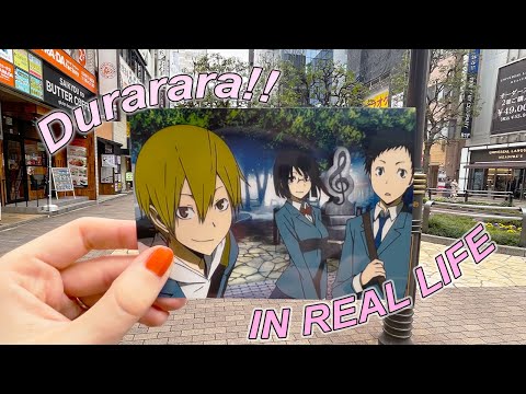 VISITING 'DURARARA!!' ANIME LOCATIONS IN IKEBUKURO