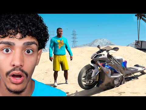 ENCONTREI MOTOS ABANDONADAS NO GTA 5!