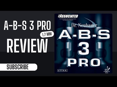 ABS 3 PRO Review | Dr. Neubauer Frictionless Antispin
