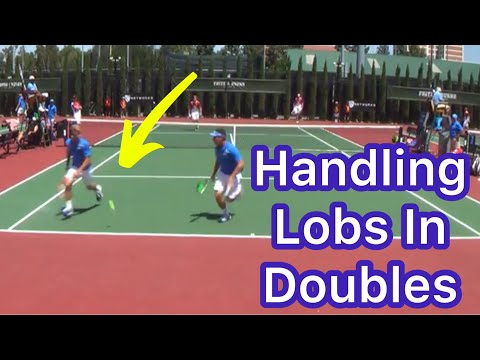 How To Handle A Lob In Doubles (Tennis Switching Strategy Explained)