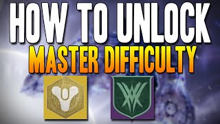 How To Unlock MASTER Version of The Witch Queen Campaign! Harder Than Legendary (Destiny 2)