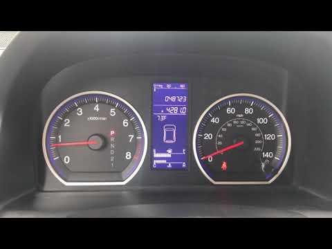 2011 Honda CR-V - Oil Life Reset Procedure - Service Light