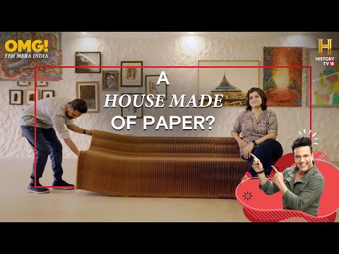 This 'paper' builds strong eco-friendly houses #OMGIndia S07E04 Story 2