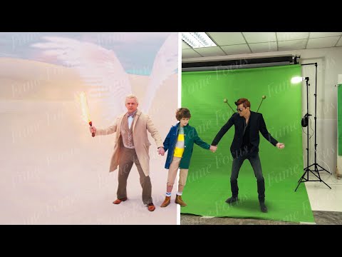 Amazing Before & After VFX Breakdown - Good Omens