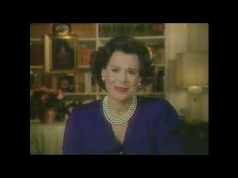 1996 American Academy of Ophthalmology commercial w/ Kitty Carlisle Hart
