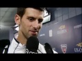 Djokovic talks about Federer before their US Open match (2011)