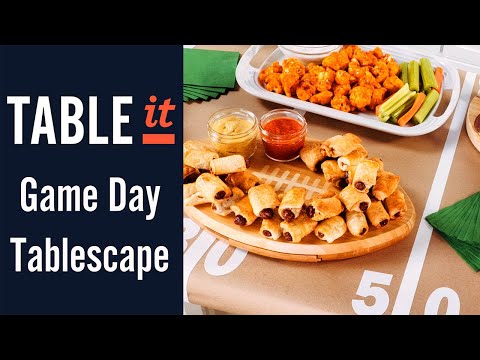 Game Day Tablescape | Table It