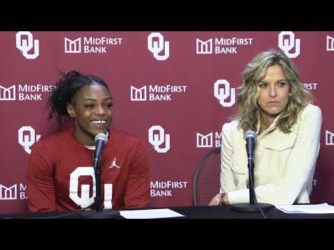 Jennie Baranczyk and Sahara Williams Postgame vs Mississippi State