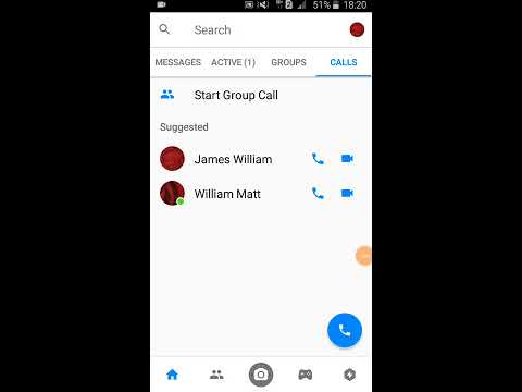 How to delete call history on messenger