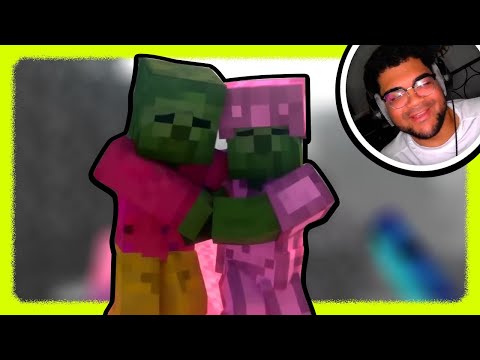 Annoying Villagers 62 - Minecraft Animation by MrFudgeMonkeyz (REACTION VIDEO)