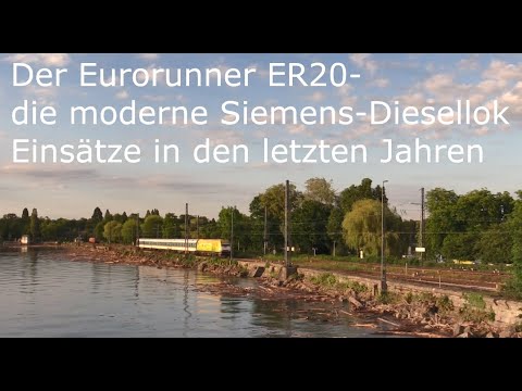 Der Siemens Eurorunner: moderne Diesellok im Einsatz
