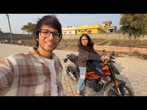 Avantika Ne Bike Chala Di 😍 