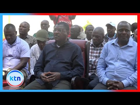 Wycliffe Oparanya na Fernandes Barasa wanakabiliana kisiasa Kakamega