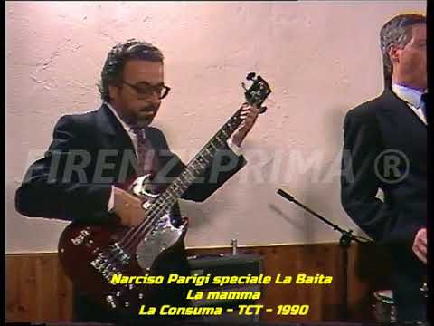 Narciso Parigi in La mamma. Live, rarissimo inedito. Da La Baita, la Consuma - 1990