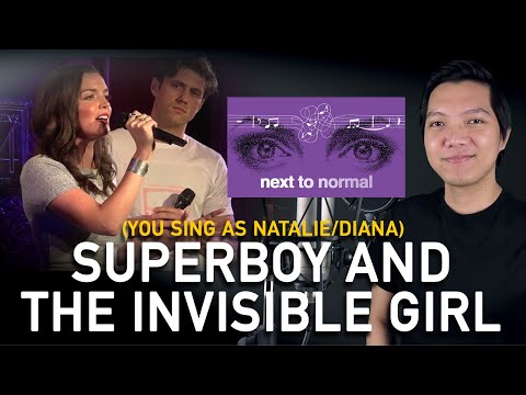 Superboy And The Invisible Girl (Gabe Part Only - Karaoke) - Next To Normal
