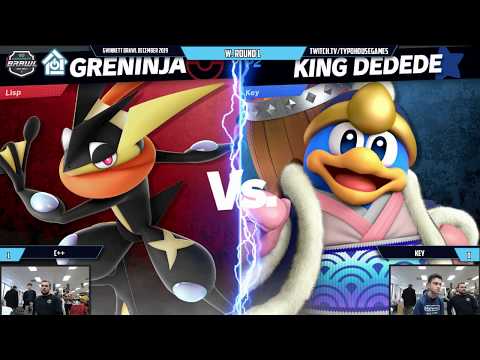 Gwinnett Brawl For the Crown 2019 - C++(Greninja) VS Key(King Dedede)- W. Round 1