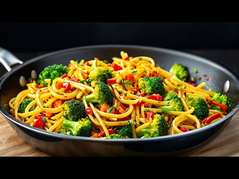 I do this broccoli pasta every weekend! Delicious and simple dinner recipe!