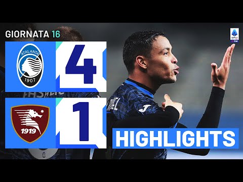 ATALANTA-SALERNITANA 4-1 | HIGHLIGHTS | 16ª GIORNATA | SERIE A TIM 2023/24