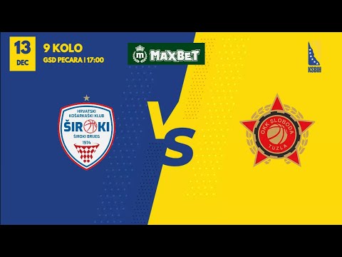 HKK Siroki TT Kabeli - OKK Sloboda Energoinvest | 9. kolo | MAXBET LIGA | KSBIH | 2025/2026