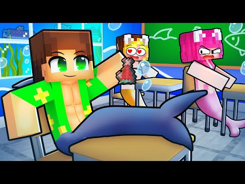 Un *RECHIN* la Scoala DOAR Pentru SIRENE in Minecraft...