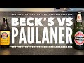 Beck's Lager Beer Vs Paulaner Munich Lager | German Lager Battle