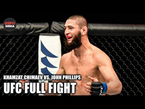John Phillips vs Khamzat Chimaev full fight