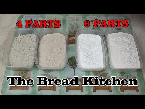 Make your own gluten-free flour mix recipe in the bread kitc...