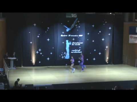 WM Genf 2009 Neven Ivic & Ivana Mihalic Acrobatic Round.wmv