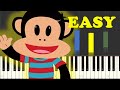 Julius Jr Theme Song On Piano EASY