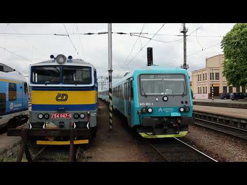 Vlaky Královéhradecký kraj/ Eisenbahn in Královéhradecký kraj, 754 047, 754 062 und mehr!