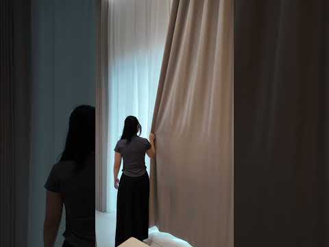 Modern Home Display Showcase | Elegant Curtain and Blind Inspiration