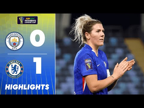 Kaptein Takes Chelsea to Seventh Cup Final 🔥 | Man City v Chelsea | Subway Women's League Cup 25/26