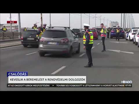 Csalódtak a rendvédelmi dolgozók a kormányban - HírTV