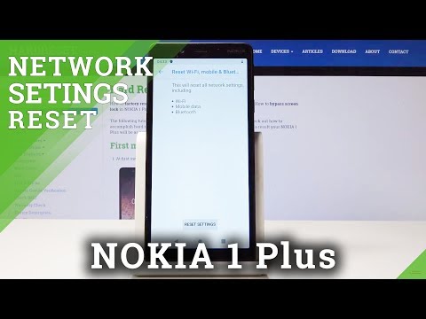 How to Restore Default Settings in NOKIA 1 Plus - Reset Network Settings